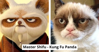 14 Real-Life Animals That Resemble Your Favorite Animated Characters