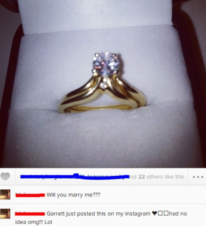 "Lovely Way To Propose"