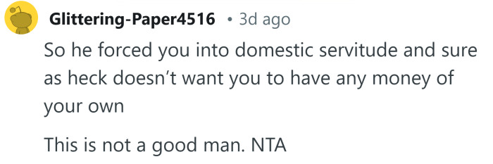 Sorry, but this is not a good man.