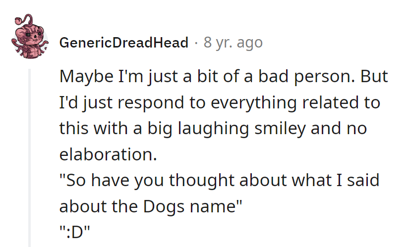 Master of the art of 'pawsitive' deflection!