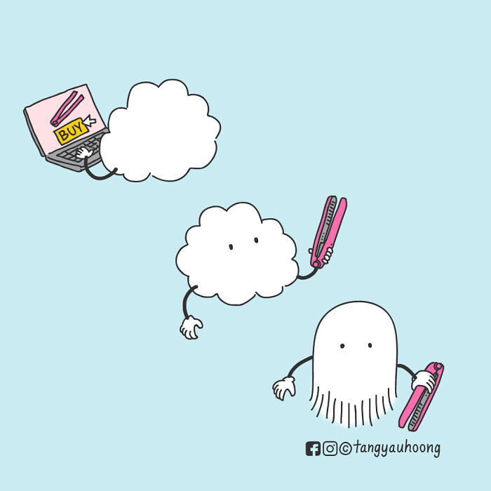 From clouds to ghosts, it makes perfect sense!