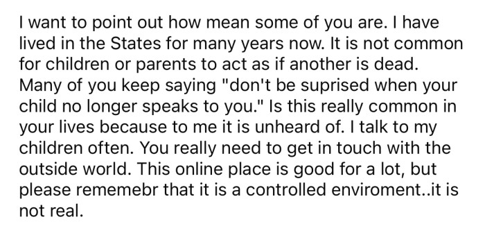 The online world can make you forget how the real world works.