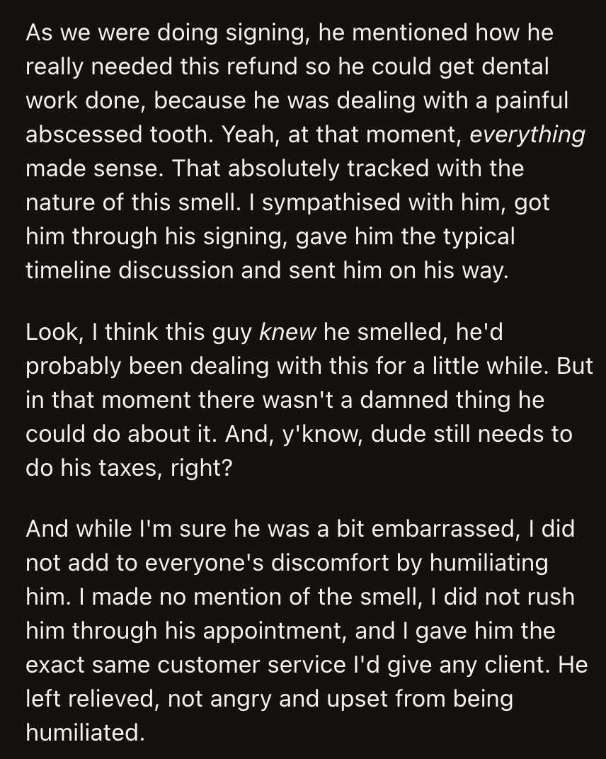 What OP did was humiliating for Adam. There wasn't anything he could have done at that moment to correct the issue, so he reacted out of embarrassment.