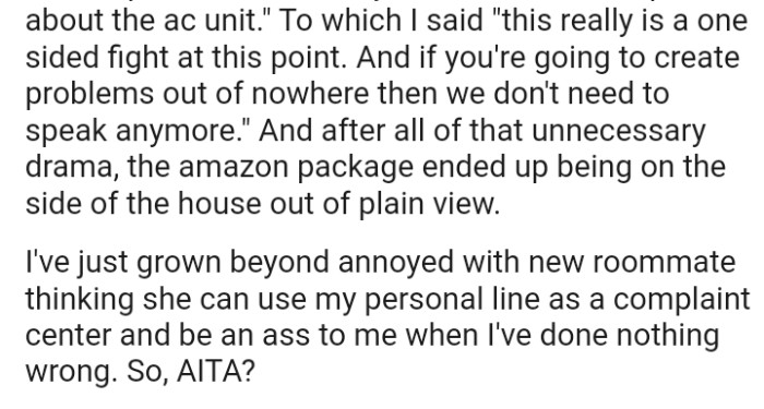 The Amazon package ended up being on the side of the house