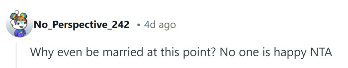 Is anyone happy here?