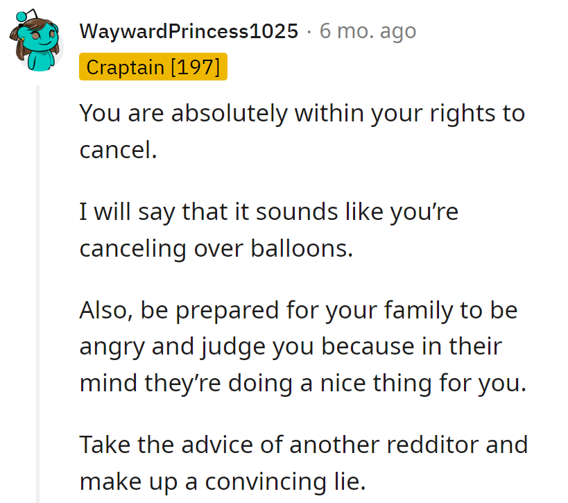 Sounds like a burst of drama for a bunch of hot air!