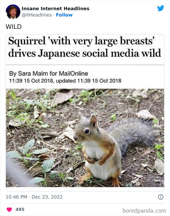 38. Not weird at all