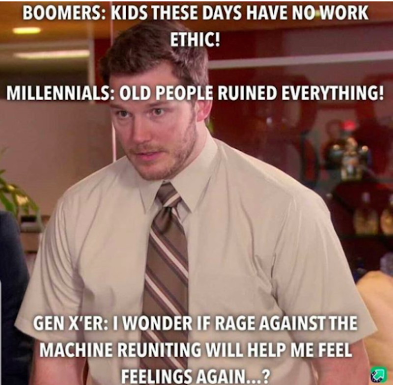 16. Different generation, different problems...