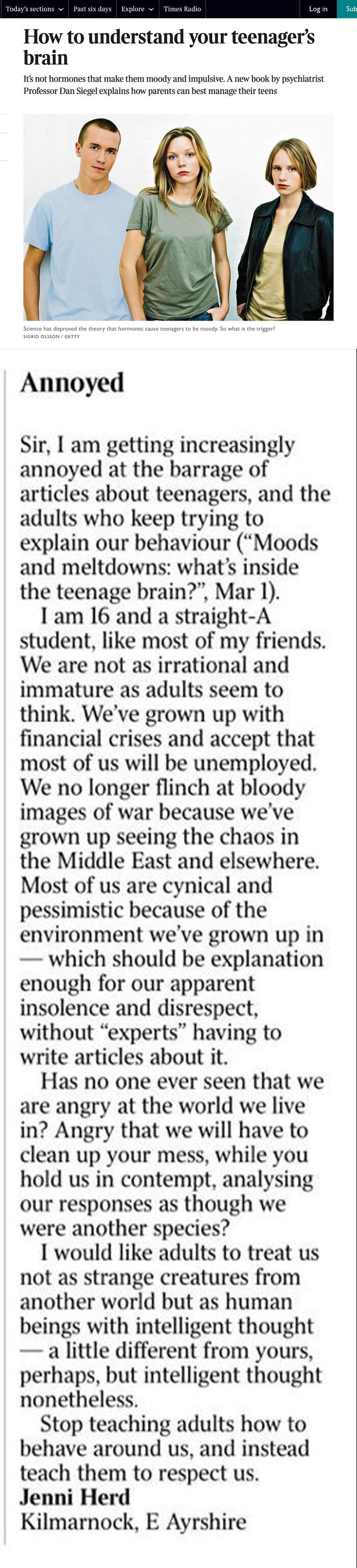 22. Stop teaching adults how to behave around us