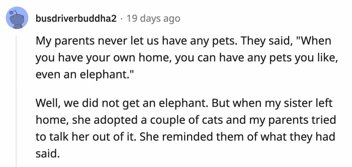 So, when are you and your siblings opening your own animal wildlife center?