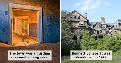 Photos Of Abandoned Places Around The World That Reveal The Beauty And Eeriness Of Nature's Reclamation