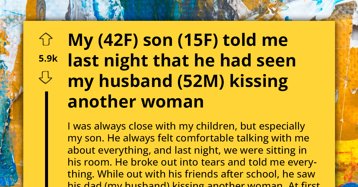 Devastated Mother Deals With Aftermath Of Husband's Infidelity, The Worst Part Is That It Was Uncovered By Their Son