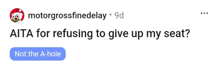 The OP Kicks Off Her Story with a Caption