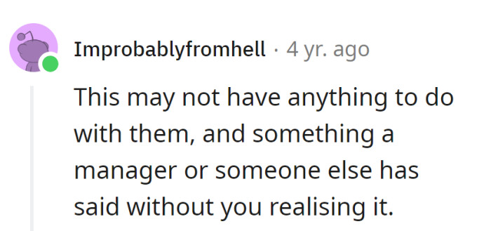 Coworkers treating her like the secret-keeper. Did she miss the spy memo or stumble into a workplace thriller?