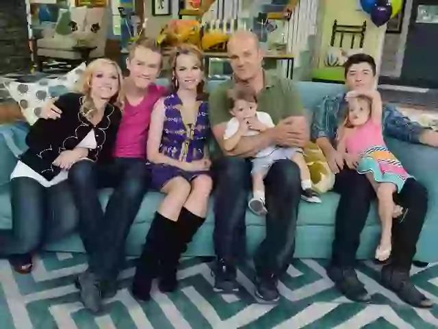 The cast of Good Luck Charlie