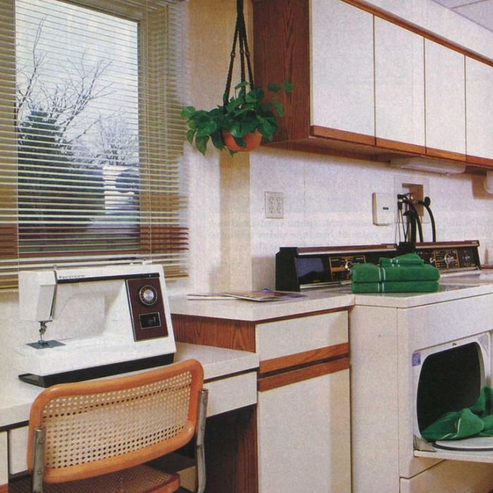 13. Sewing Machines in The Laundry Room