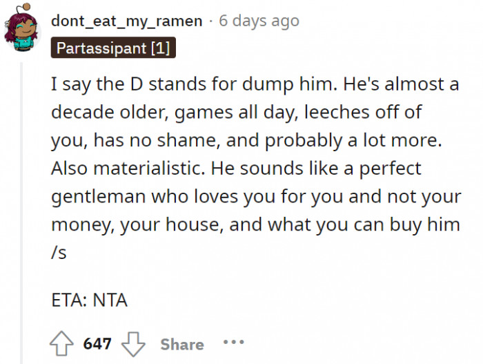 The perfect D to have.