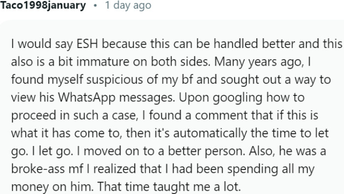 Immaturity and poor handling of the situation