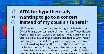 Olivia Rodrigo Super-Fan Chooses Concert Over Cousin's Funeral After Spending $2,000 On Tickets