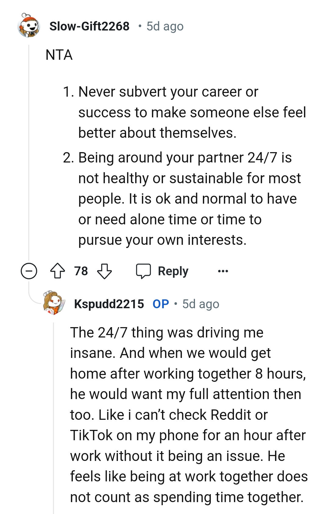 The Thing Was Driving the OP Insane