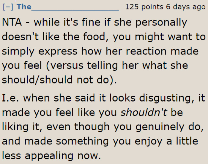 A Redditor tells the OP how to communicate with is girlfriend in a situation like this.