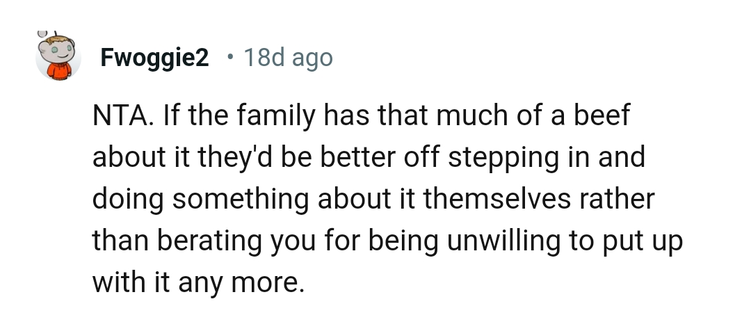 They should have done something about it