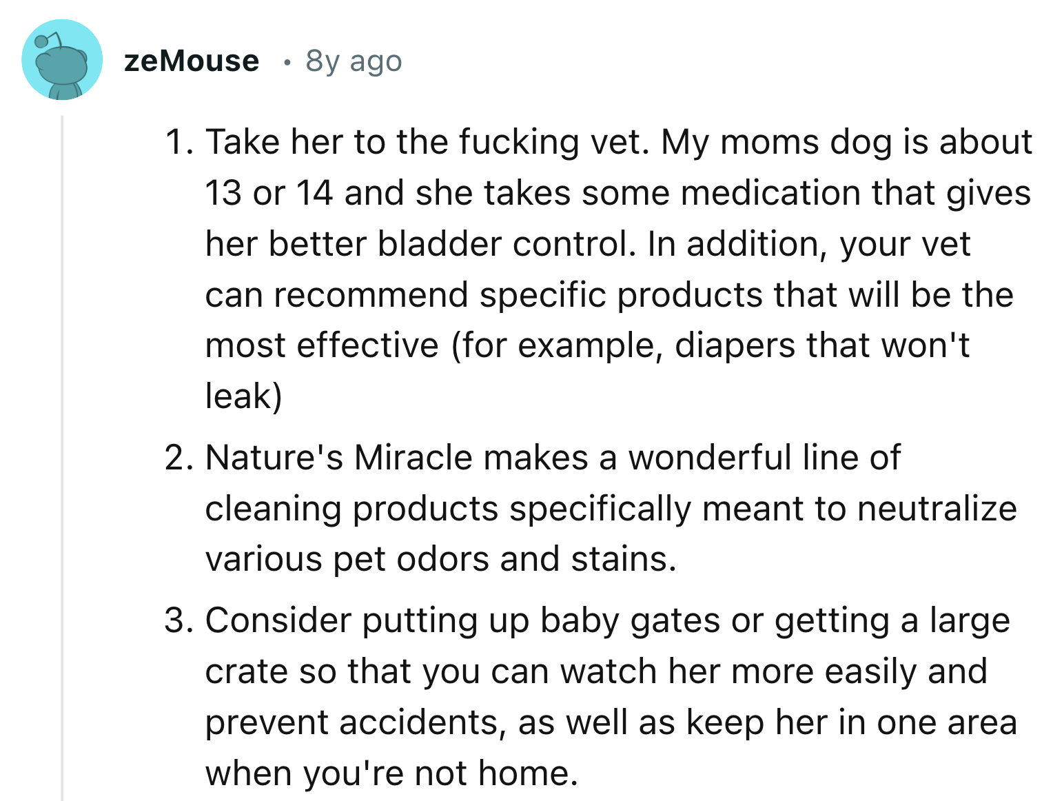 It's time for a trip to the vet