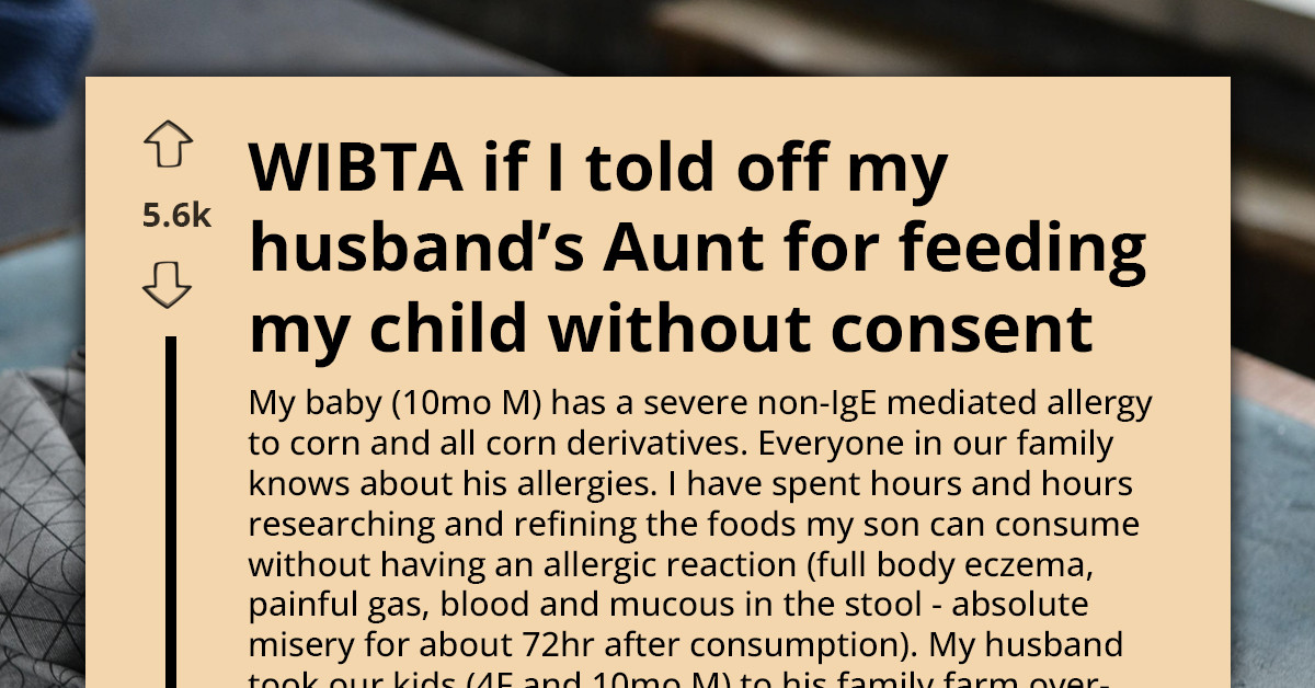 Parents In Disarray After Aunt Sneakily Gives Baby Cinnamon Buns Despite Known Allergy