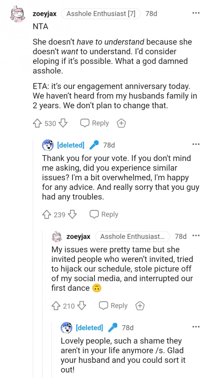 She Does Not Want to Understand