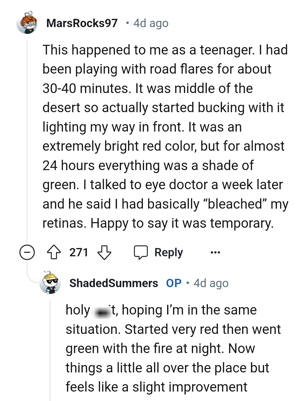 This Redditor reveals that this happened to them as a teenager