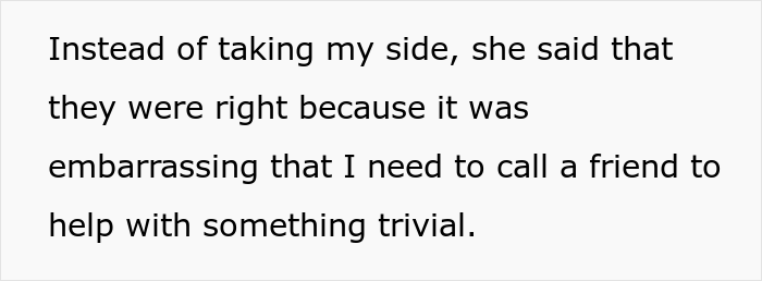 His girlfriend said it was 