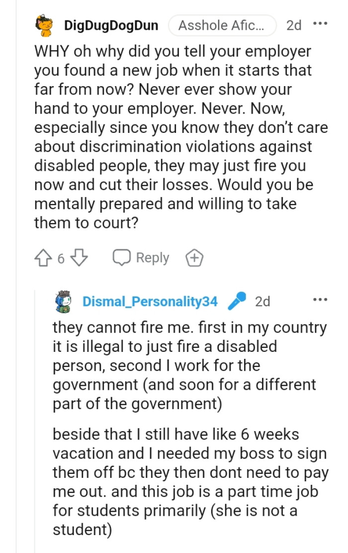 Let's head into the comments section and find out what other Redditors have to chip in about the OP's story