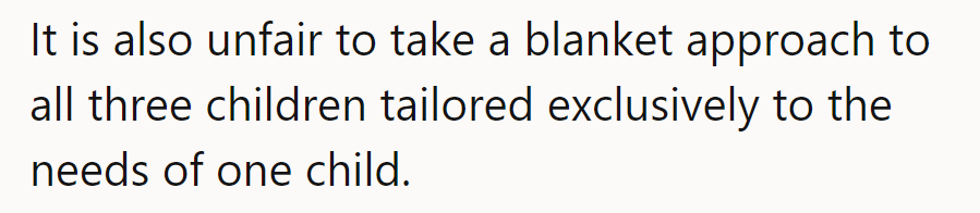 One size doesn't fit all—customized parenting for each child ensures fairness and understanding.
