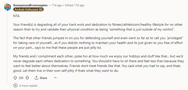 Friends Don't Treat Friends Like That