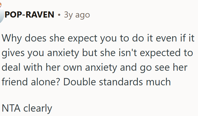 Double standards