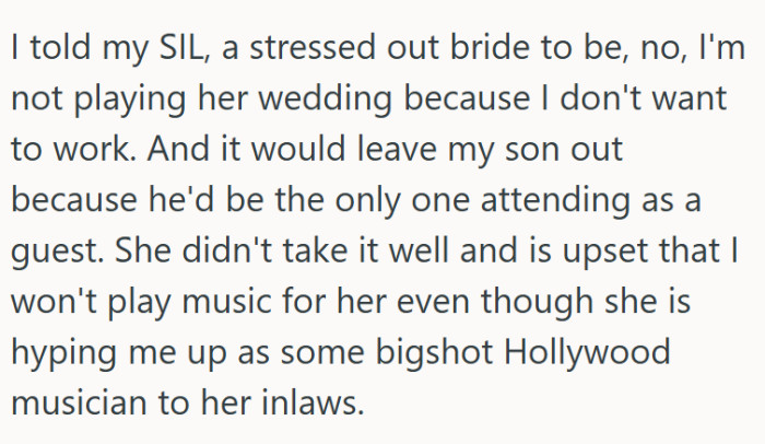 OP has offered the following explanation for why they think they might be the a-hole: