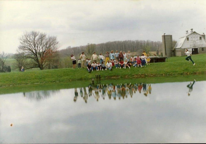 8. My very favorite picture of my father. He's the one who set the camera's timer.