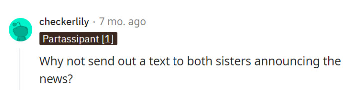 Quick, efficient, and avoids any potential drama.