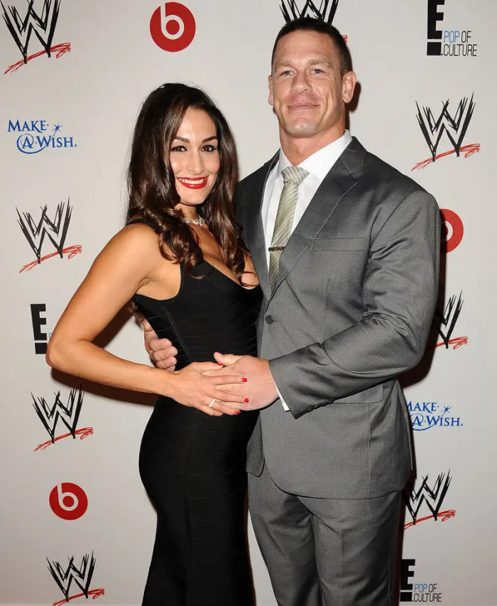 23. In 2012, the wrestling power couple Nikki Bella and John Cena got together