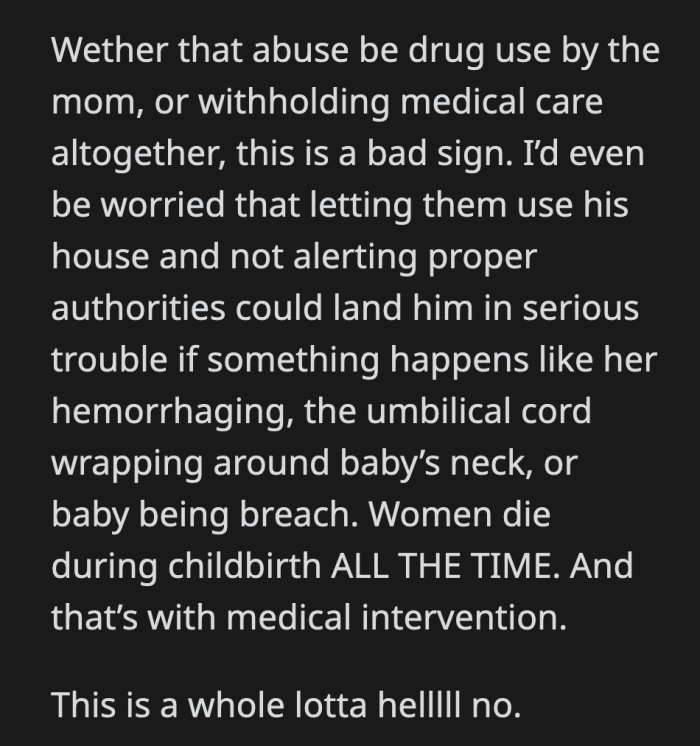 If things go wrong and the authorities get involved, OP will be questioned right alongside his brother and his girlfriend