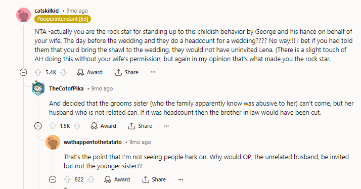 That's what really stood out to me. Why would they uninvite a blood relative but allow a non-related person to attend? It screams of BS. NTA