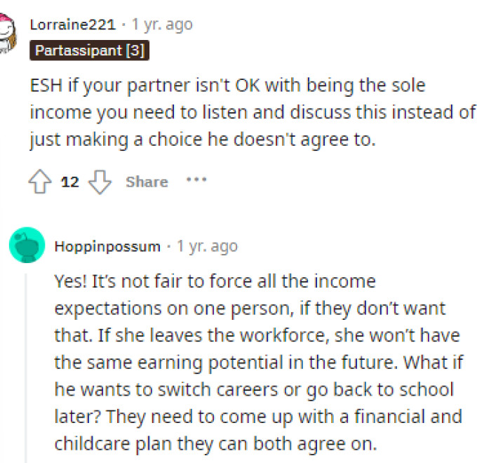 Some people have a different opinion on the situation and feel like everyone is, in fact, in the wrong here.