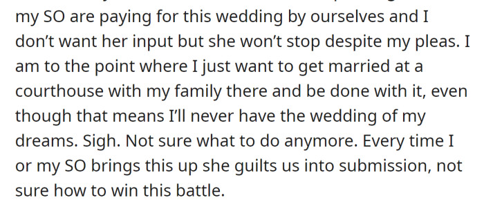 The OP is not sure how to address this issue: