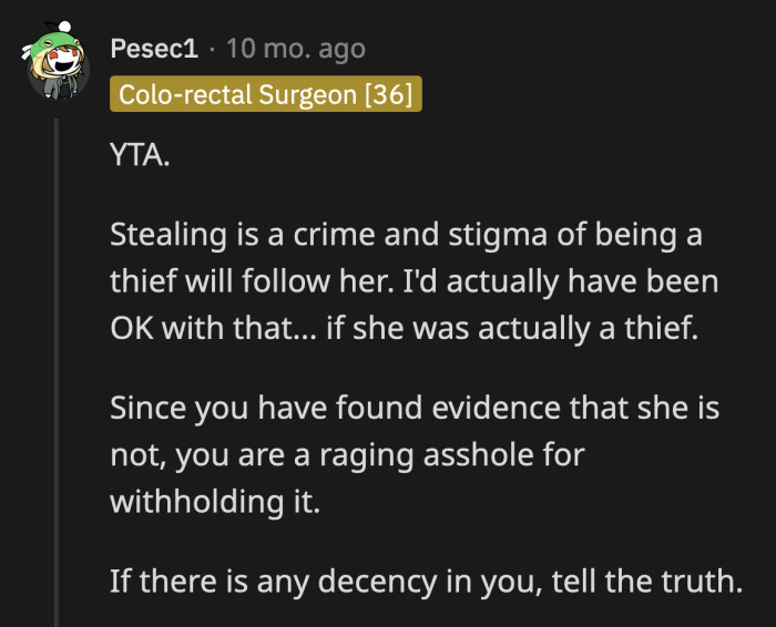 That employee will have to explain to her friends, family, and future job interviews why she was fired from Taco Bell after two weeks.