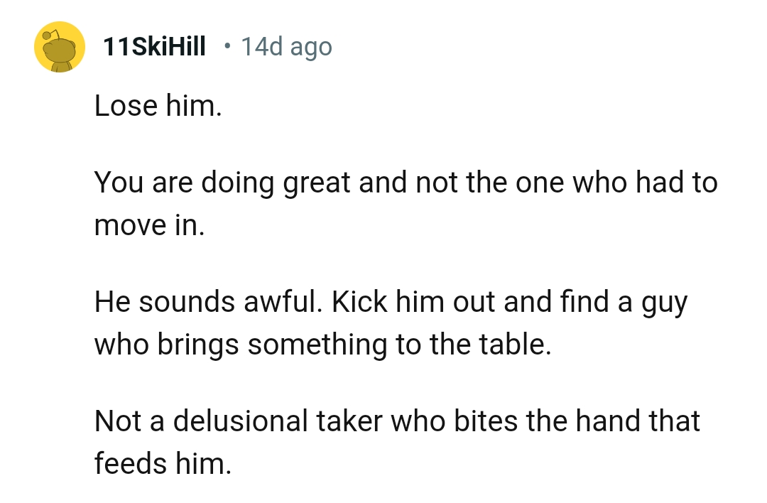 A Delusional Person Who Bites the Hand That Feeds Him