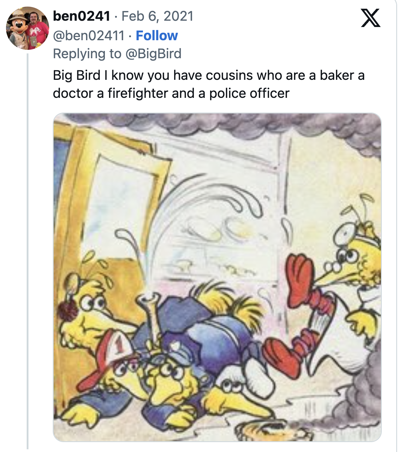 Firefighter and police officer cousins