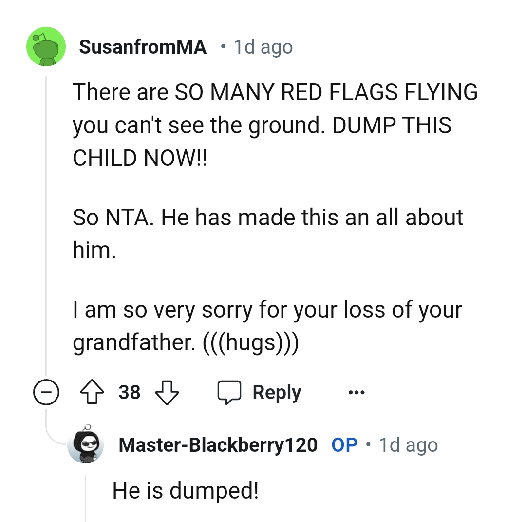 We've gathered some of the most upvoted comments from other Redditors for you to check out below