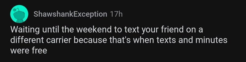 2. Free SMS and minutes.