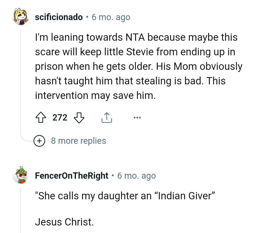 His Mom Obviously Hasn't Taught Him That Stealing Is Bad