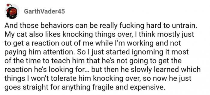 But extremely difficult to untrain